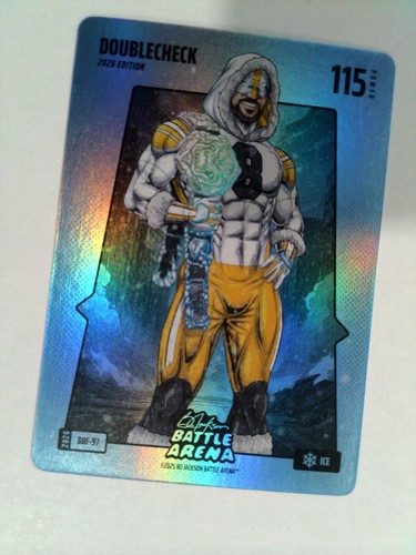 2026 Bo Jackson Battle Arena ~ Doublecheck ~ BBF-97 - Aaron Rodgers Ice Foil