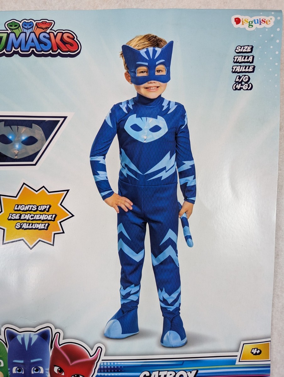 【PJ Masks】キャットボーイ コスチューム 3-4才 Amazon.com: Catboy Deluxe Toddler PJ Masks Costume, Medium