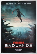 Predator Badlands - original DS movie poster INTL Adv B D/S 27x40 2025 MINT