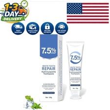 Gentle Enamel Repair Toothpaste with Hydroxyapatite - Fluoride-Free Formula