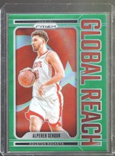 2024-25 Panini Prizm Alperen Sengun #1 Green Prizm Global Reach - Rockets