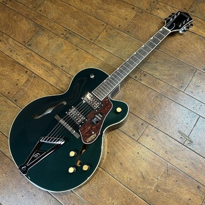 Akustische E-Gitarre Gretsch G2420 Streamliner Chromatic II Cadillac Green