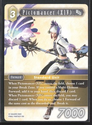 27-067C Pictomancer XIV - Final Fantasy TCG Journey of Discovery - Normal NM