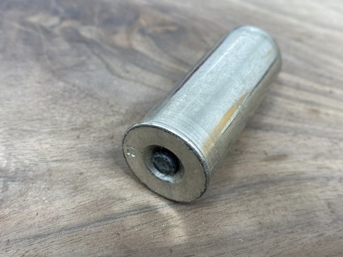 ORIGINAL 12 GAUGE NICKEL PLATED ARMY & NAVY SNAP CAP
