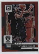 2022 Panini Chronicles Donruss Optic Traded Red /149 Spencer Dinwiddie #515 0b3