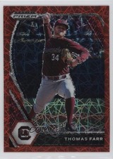 2021 Panini Prizm Draft Picks Red Velocity Prizm Thomas Farr #PDP150 qf6