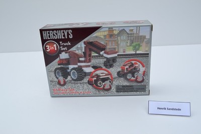 Hershey's Schokolade Truck Set 61pcs Klemmbausteine Neu