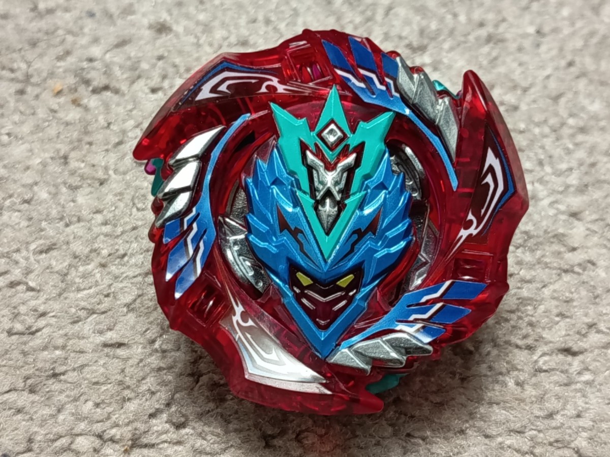 Cho-Z Valtryek Valkyrie Red + stickers Beyblade HASBRO BURST PRO