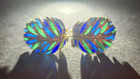 Rare Plique A Jour Enamel Cufflinks 18k — photo 1