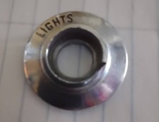 61-66 Ford Truck Headlight Switch Chrome Bezel