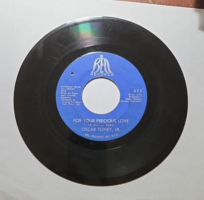 Northern Soul Oscar Toney Jr. - Aint That True Love / For Your Precious /EX /280