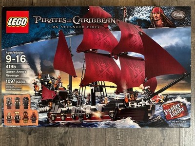 LEGO 4195 Queen Anne's Revenge - Pirates of the Caribbean  New, Sealed, Rare  