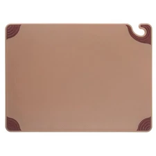 San Jamar CBG182412BL Restaurant Cutting Board - Saf-T-Grip 18"Wx24"D,