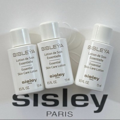 3x Sisley Sisleya Essential Skin Care Lotion Travel Size - 15ml/.5oz ea.