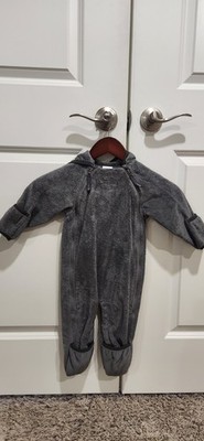 The North Face Baby Buttery Fleece Bunting Dual Zip Pink 12-18M Infant Snowsuit