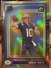 2024 Drake Maye Panini Donruss Optic Rated Rookie Silver Holo Prizm RC