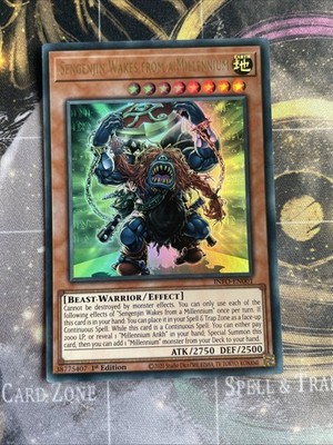 Sengenjin Erwacht Nach Einem Millenium Ultra Rare Yu-Gi-Oh Englisch 1st Edition