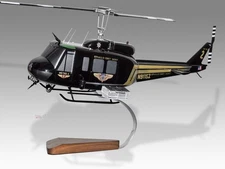 Bell UH-1H Iroquois Bernalillo County Sheriff Wood Handmade Helicopter New Model