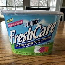Clorox FreshCare At-Home Dry Cleaning Kit – Sealed Vintage - 4 Dryer Loads