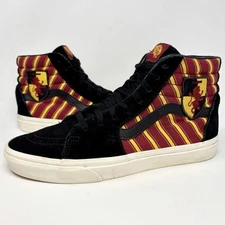 Vans Harry Potter Gryffindor Hi Top Skateboard Shoes Sneakers Men's 9.5 Women 11