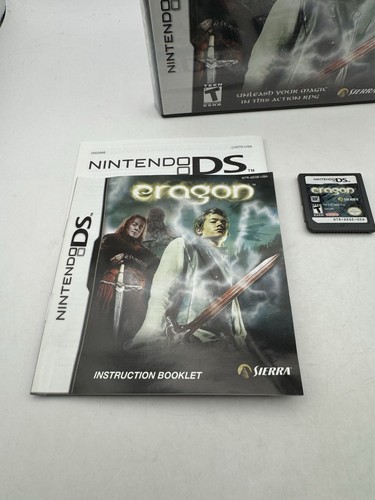 Eragon (Nintendo DS, 2006) CIB w/Manual Tested Working - Picture 2 of 9