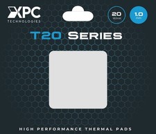 XPC High Performance 20W/mK Thermal Pad T20 Series, 100 x 100mm, White, 0.5mm...