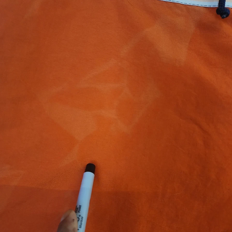 Islander Swim Trunks Men’s M Orange Blue Quick Dry Board Shorts Nylon Beach Pool - Image 4 of 4