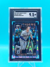 2024 Topps Chrome Update #USC8 COLT KEITH Raywave Refractor RC - SGC MT+ 9.5