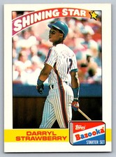 1989 Topps Bazooka  Darryl Strawberry 20