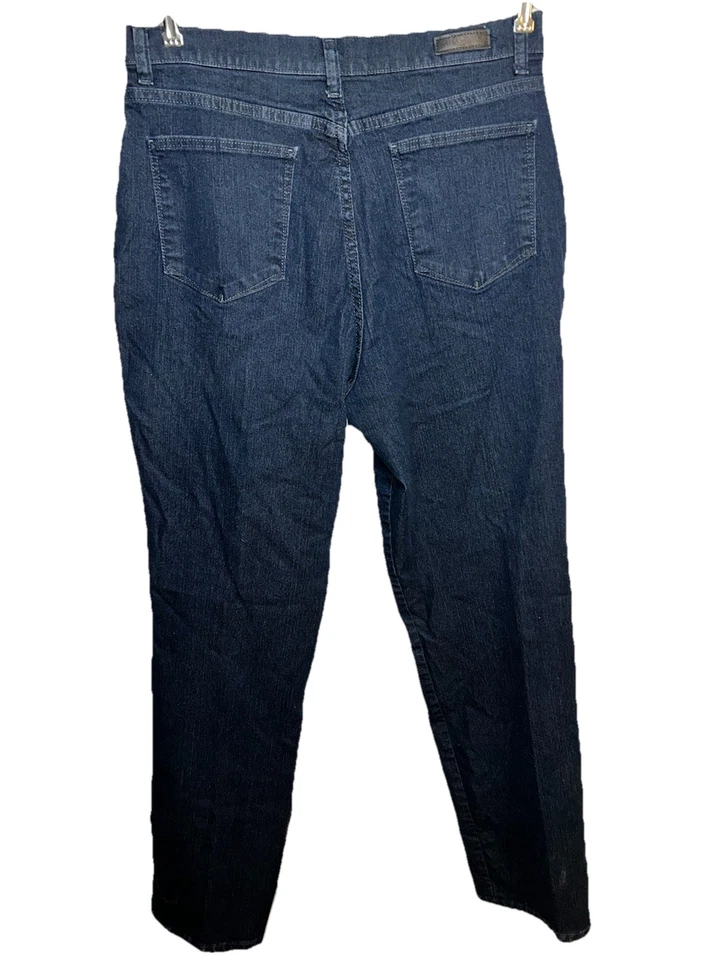 Pantalones de mezclilla Lee para mujer calce clásico pierna recta azules talla 12 largos Foto 2 de 4