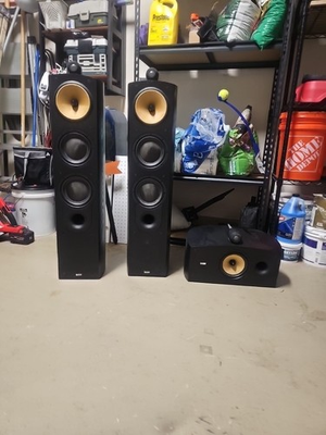 #ad #ad B And W Nautilus 804 Speakers And Subwoofer $1500.00