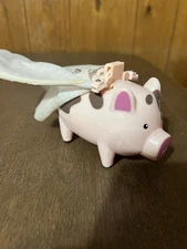 Flying Pig Magical Key Intl Vintage Toy Needs Batteries Wings Work READ