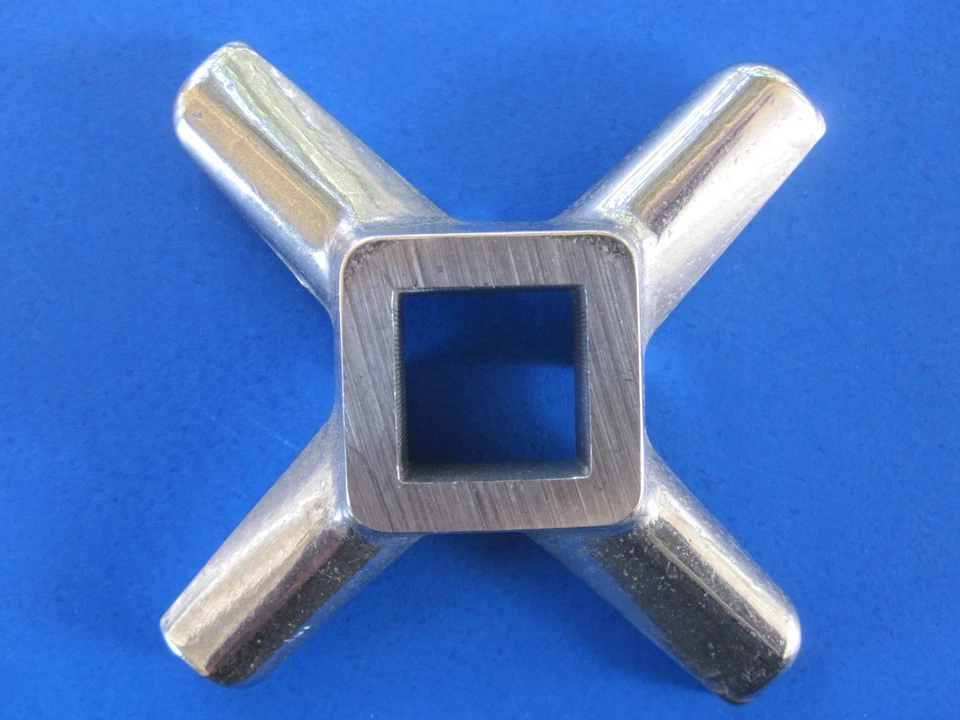 BUTCHER-BAKER Meat grinder blade knife for Hobart 4312 4612 4812 4212 Heavy Duty raised edges