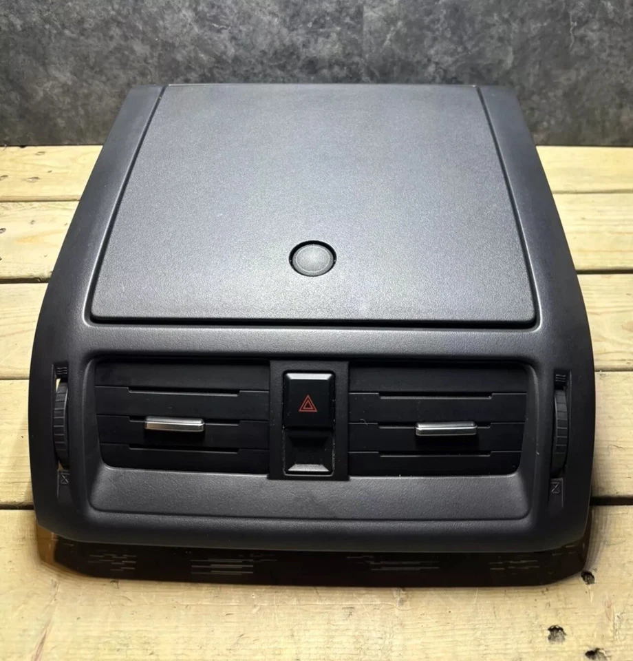 ✅Ford Fusion Milan 2010-2012 tablero superior central bisel almacenamiento ventilación cubby negro OEM Foto 2 de 4