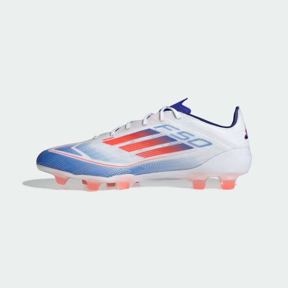 adidas Soccer Cleats F50 ELITE HG/AG Footwear White/Lucid adidas Soccer Cleats F50 ELITE HG/AG Footwear White/Lucid