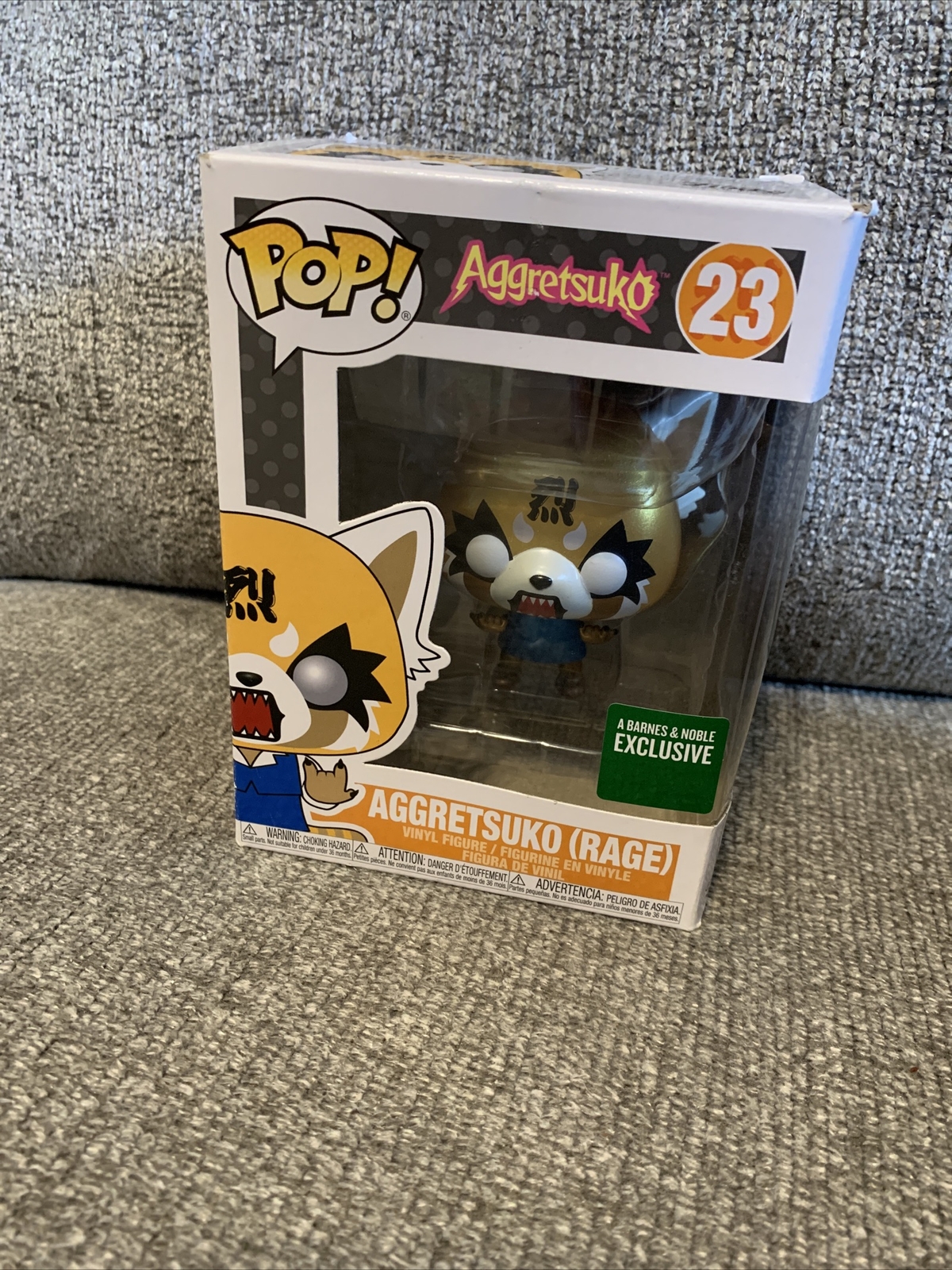 Funko Pop! Aggretsuko (Rage) #23 Metallic A Barnes &Amp; Noble Exclusivo