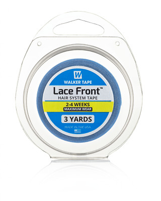 Blue Liner Walker Tape 3/4'' x 3 yards roll lace hairpiece wig toupee tape 