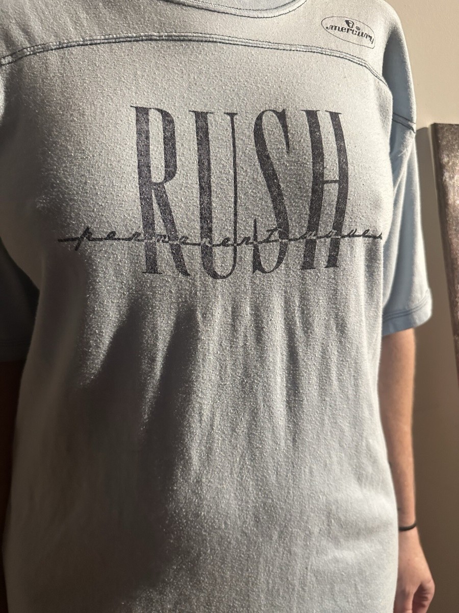 Rush Permanent Waves World Tour T Shirt 1980