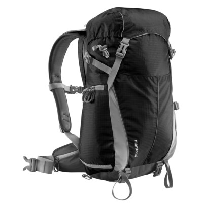 Mantona elements Outdoor Rucksack Kameratasche Trekking-Rucksack Schwarz