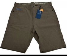 Desert Dunes Men's Shorts Nylon Stretch UPF 35+ /Water Resistant,color Morel 32