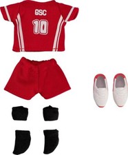 Conjunto de traje de muñeca Nendoroid uniforme de voleibol [rojo]