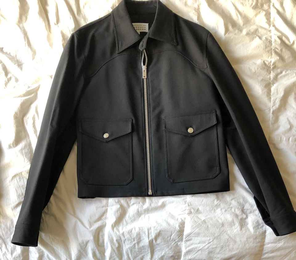 茄子紺 Maison Margiela 14 Chunky Fabric Coat - 通販