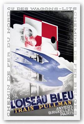 カッサンドル　LOISEAU BLEU ART PRINT LOiseau Bleu A M Cassandre | eBay