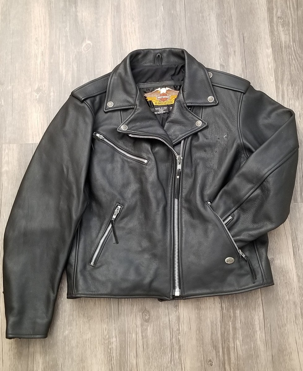 Genuine HARLEY DAVIDSON Leather ORIG Biker Rocker Motorcycle