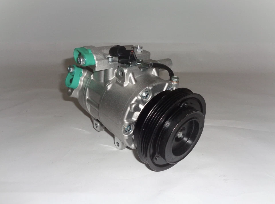 AC-LFDXQ2741 Compressor Kia Rio 2006-2011 Rio5 L4 1.6L 97371+Belt Tension Pulley Foto 3 de 4