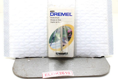 Genuine Dremel 403  1/8'' Bristle Brush NEW in PACKAGE OEM Rotary Tool