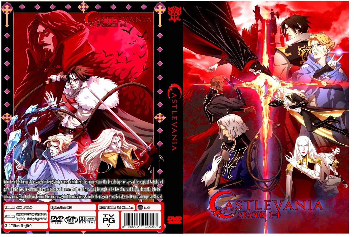 Castlevania Animated Series Season 1-4 Dual Audio English/Japanese