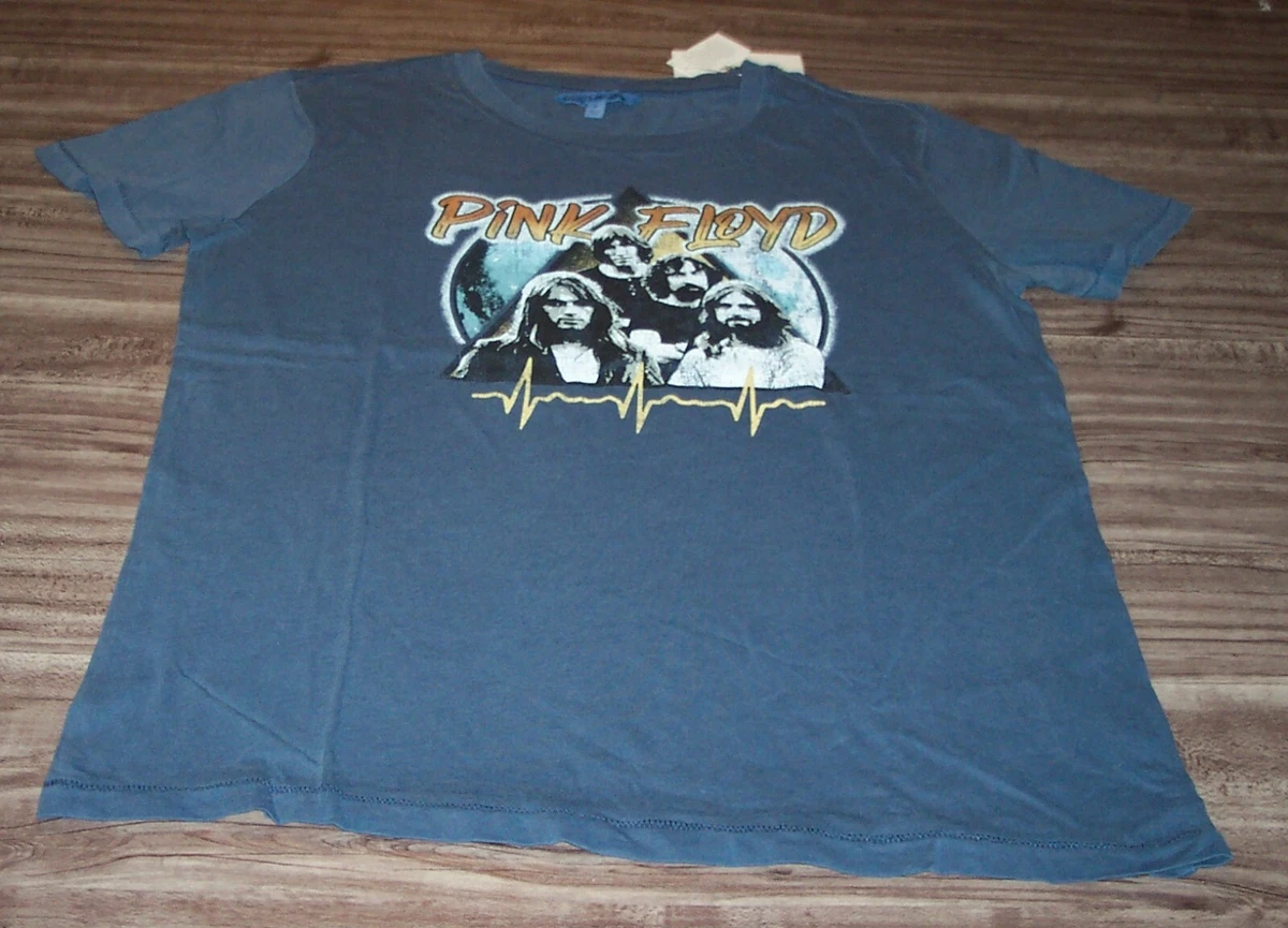 WOMEN'S VINTAGE STYLE PINK FLOYD Band T-shirt MEDIUM NEW w/ TAG