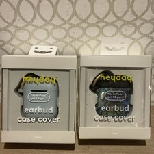    heyday Airpod Hardshell Case Abalone Green Light Blue   lot Of 2