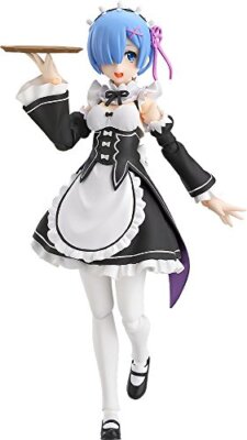 Figma 346 Rem Action Figure Re Zero Starting Life in Another World